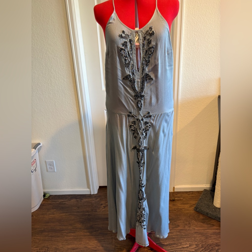 Free People Drop Waist Maxi Dress